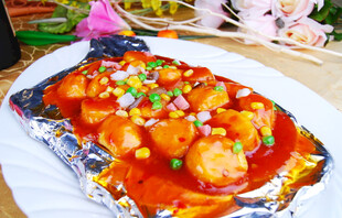 铁板豆腐图片