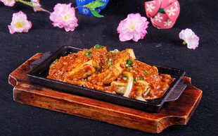 铁板豆腐图片