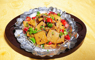 铁板豆腐图片