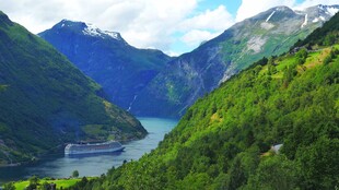 壮丽峡湾风光美景