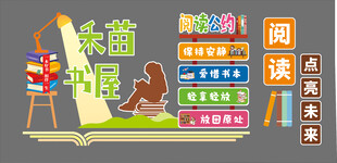 阅读室文化墙