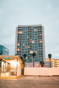 城市夜景中的