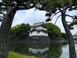 日本皇居美景