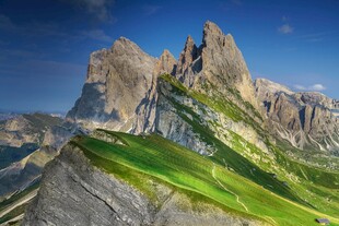 壮丽高山美景