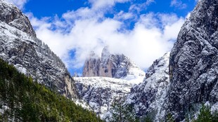 雪山风景图