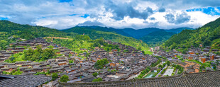 山间村落美景