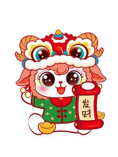 萌羊瑞兽迎新春