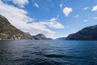 壮丽峡湾风光