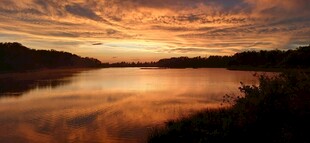 夕阳下的宁静