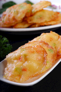 美味蔬菜土豆煎饼