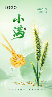 小满珠宝海报