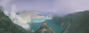 火山口
