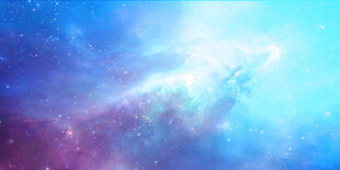 梦幻绚丽的璀璨星空
