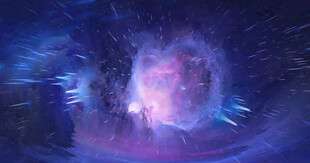 梦幻宇宙星云景象