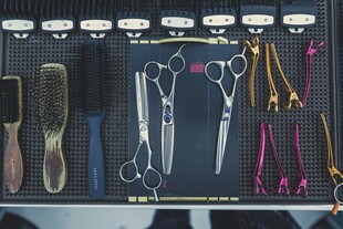 专业美发工具展示