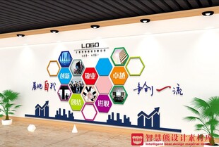 企业文化墙展示