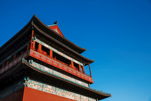 北京鼓楼古建筑风貌