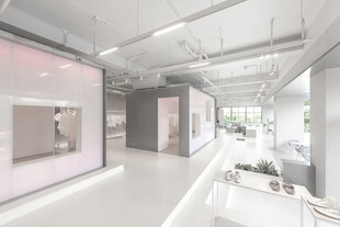 现代简约风格室内展示空间