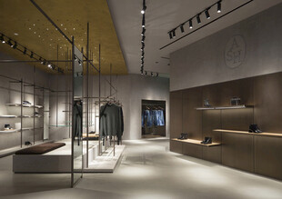 现代风格室内展示空间