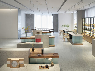 现代简约风格室内展示空间