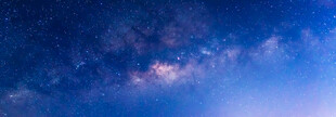 梦幻星空夜景