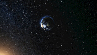 宇宙中的地球