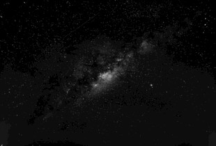 夜空下的璀璨星河