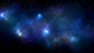 梦幻星空宇宙绚丽景象