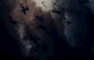 神秘深邃的星空景象