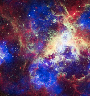 绚丽宇宙星云美景