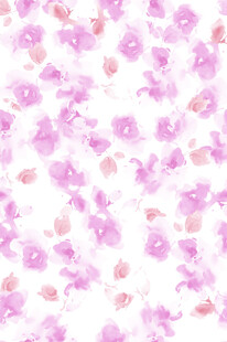 淡紫色花卉图案背景