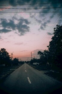 黄昏时分的公