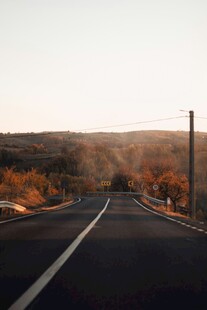 秋日公路风景