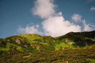 青山蓝天