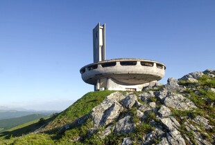 山顶独特建筑景观
