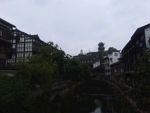 江南水乡古建筑风景