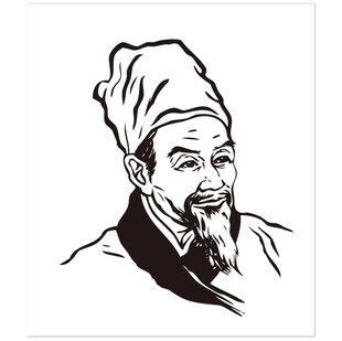 李时珍剪影