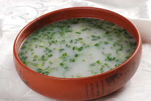 一碗清香蔬菜粥