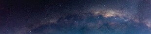 梦幻星空夜景