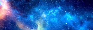 梦幻绚丽的宇宙星空画面