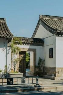 中式古宅庭院景致