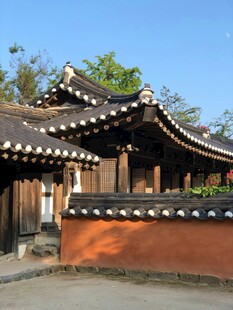传统韩式古建筑风貌