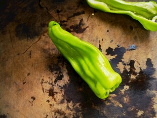 新鲜绿尖椒
