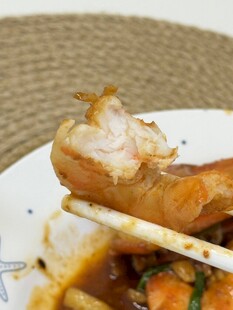 美味鲜虾美食特写