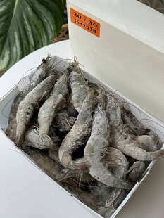 盒装冷冻虾