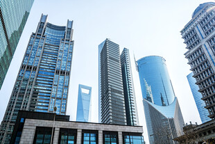 都市摩天大楼景观