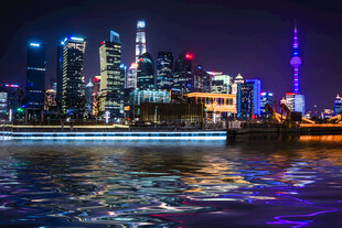 上海外滩璀璨夜景
