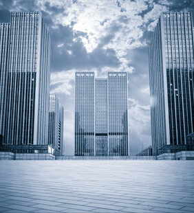 现代都市高楼景观