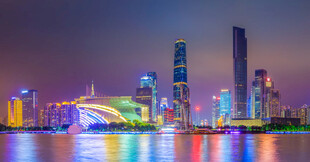 璀璨都市夜景