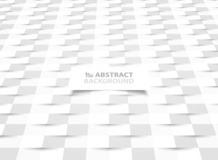 白色方格抽象背景图